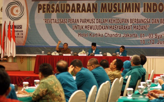 Djoko Santoso di acara Musyawarah Kerja Nasional ke-2 Persaudaraan Muslimin Indonesia (Ist) Djoko Santoso di acara Musyawarah Kerja Nasional ke-2 Persaudaraan Muslimin Indonesia (Ist)