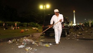 Jakarta Night Festival Hasilkan Sampah 600 Ton