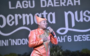 Penampilan Joel Pasee di TMII (Foto Suryadi KTB)