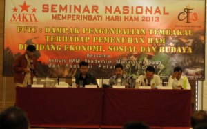 Suasana seminar nasional FCTC