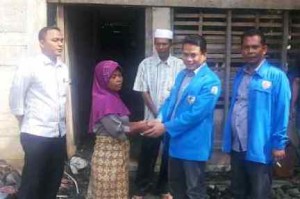 KNPI Aceh Prihatin Nasib Keluarga Miskin