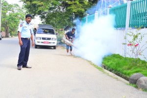 Cegah DBD, Kota Lhoksukon Difogging