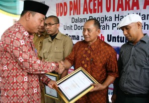 Donor Darah 100 Kali, Warga Aceh Utara Terima Penghargaan Presiden