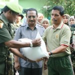 Kasdim Acut lepas Relawan PPM ke Sinabung