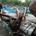 Dihempas Badai, Tiga Boat Nelayan Hancur