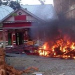 Kantor Partai Aceh di Pidie Dibakar Massa Diduga Suruhan Salah Satu Caleg