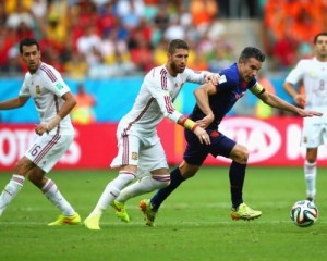 Belanda Bantai Spanyol 5-1