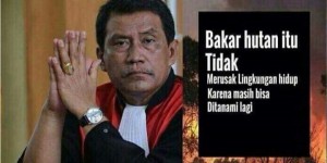 Bakar Hutan Tak Merusak, Hakim Dinilai Pakai Kacamata Kuda