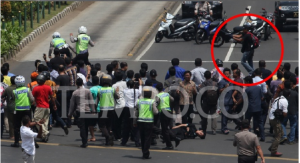 Polisi Tembak Mati Empat Pelaku Teror di Thamrin