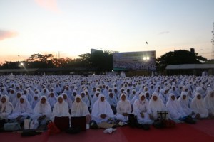 25 Ribu Jamaah Ikuti Zikir di Mapolda Aceh