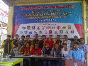 Lintas OKP dan PK KNPI Aceh Selatan Siap Lengserkan Rajo Evi