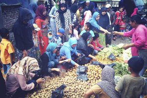 Pasar Tradisional Simpang Balek Bener Meriah. (Foto Pozan Matang)