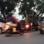 Penataan parkir di kawasan jalan T Panglima Nyak Makam, Banda Aceh (Foto Makmur Dimila)