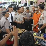 RD (24) tersangka curanmor di Fakultas Dakwah dan Komunikasi UIN Ar-Raniry Banda Aceh. (Foto Humas Polresta Banda Aceh)