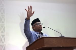 Tgk Muhibbussabri A Wahab, Ketua Umum PD Aceh. Foto Oviyandi Emnur