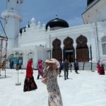 Panasnya Masjid Raya Baiturahman. (Foto PM/Oviyandi Emnur)