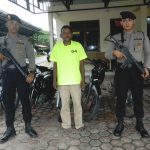 Polres Aceh Timur Bekuk Tersangka Curanmor. (Foto PM Iskandar Ishak).