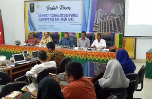 Bedah Kasus JR UU Pemilu Berlangsung Sukses