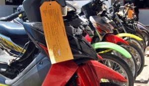 Polisi Sita Satu Unit Sepmor Bodong dari Warga Tangse