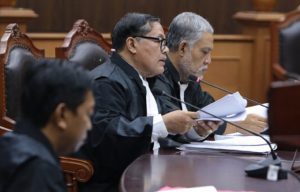 Sidang Kedua di MK, Ketua DPRA Serahkan Perbaikan Permohonan