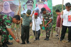 Bupati Pidie Tanam Kedelai Serentak di Tiro