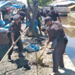 Atasi Banjir, Satgas PA Wilayah Aceh Barat Bersihkan Saluran