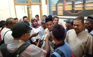 Tanah Belum Dibayar, Warga Paya Bakong Datangi BPN Aceh Utara