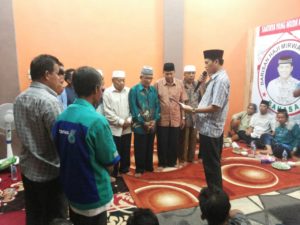 Haji Mirwan Kukuhkan Relawan “BAHASA” Kecamatan Samadua