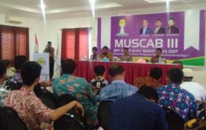 Wabup Abdya Buka Musda ke III Hipmi