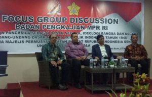 Fakultas Hukum Unsyiah dan Badan Pengkajian MPR RI Gelar FGD Soal Pancasila