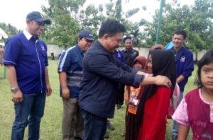 Reses ke Lamteuba, Anggota DPR RI dari Fraksi NasDem Santuni Anak Yatim