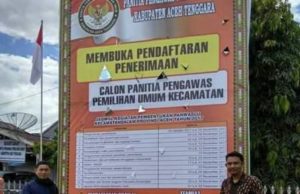 Peserta Tolak Penguman Seleksi Panwascam Aceh Tenggara