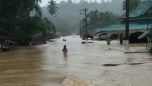 Banjir Bandang Landa Singkil, Puluhan Rumah Terendam