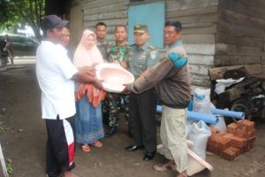 Bantu Warga, Korem 011/LW Bangun 143 Jamban di Lhokseumawe