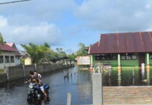 Intensitas Hujan Tinggi, Banjir Kembali Rendam Singkil