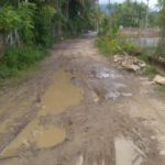 Sering Dilalui Truk Proyek, Jalan Tokoh II Rusak Parah