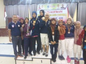 Kota Sabang Juara Umum Pra-PORA Cabang Anggar