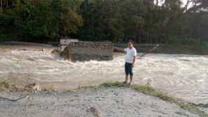 Tanggul Irigasi Pulo Kawa Jebol, Pemukiman Warga Terendam Banjir