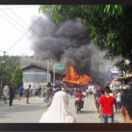 Puluhan Ruko dan Rumah di Keude Kutabuloh Meukek Hangus Terbakar