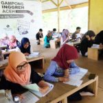 Belajar English di Gampong Inggreh Aceh