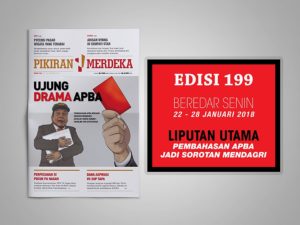 Cover Tabloid Pikiran Merdeka Edisi 199.