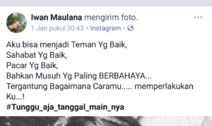 Sebelum Beraksi, Tersangka Unggah Status Seperti Ini di Facebook