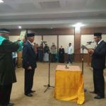 TR Johari Dilantik Sebagai Sekda, Ini Harapan Bupati Nagan Raya