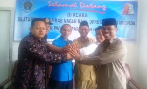 Silaturrahmi PWI Aceh di Nagan Raya. (ist)