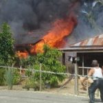 Ditinggal Pemilik, Satu Rumah di Aceh Singkil Ludes Terbakar