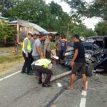 Ini Keterangan Polisi Terkait Lakalantas Truck Vs Kijang Minibus di Nagan Raya