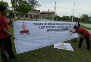 Puluhan Mahasiswa di Langsa Tolak LGBT