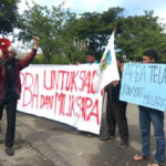 KAMMI Demo Desak Pengesahan APBA 2018. (IST)