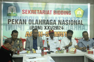 Panitia bidding tuan rumah PON XXI tahun 2024. (ist)