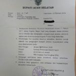 Jelang Akhir Masa Jabatan, Bupati Aceh Selatan Mutasi Pejabat